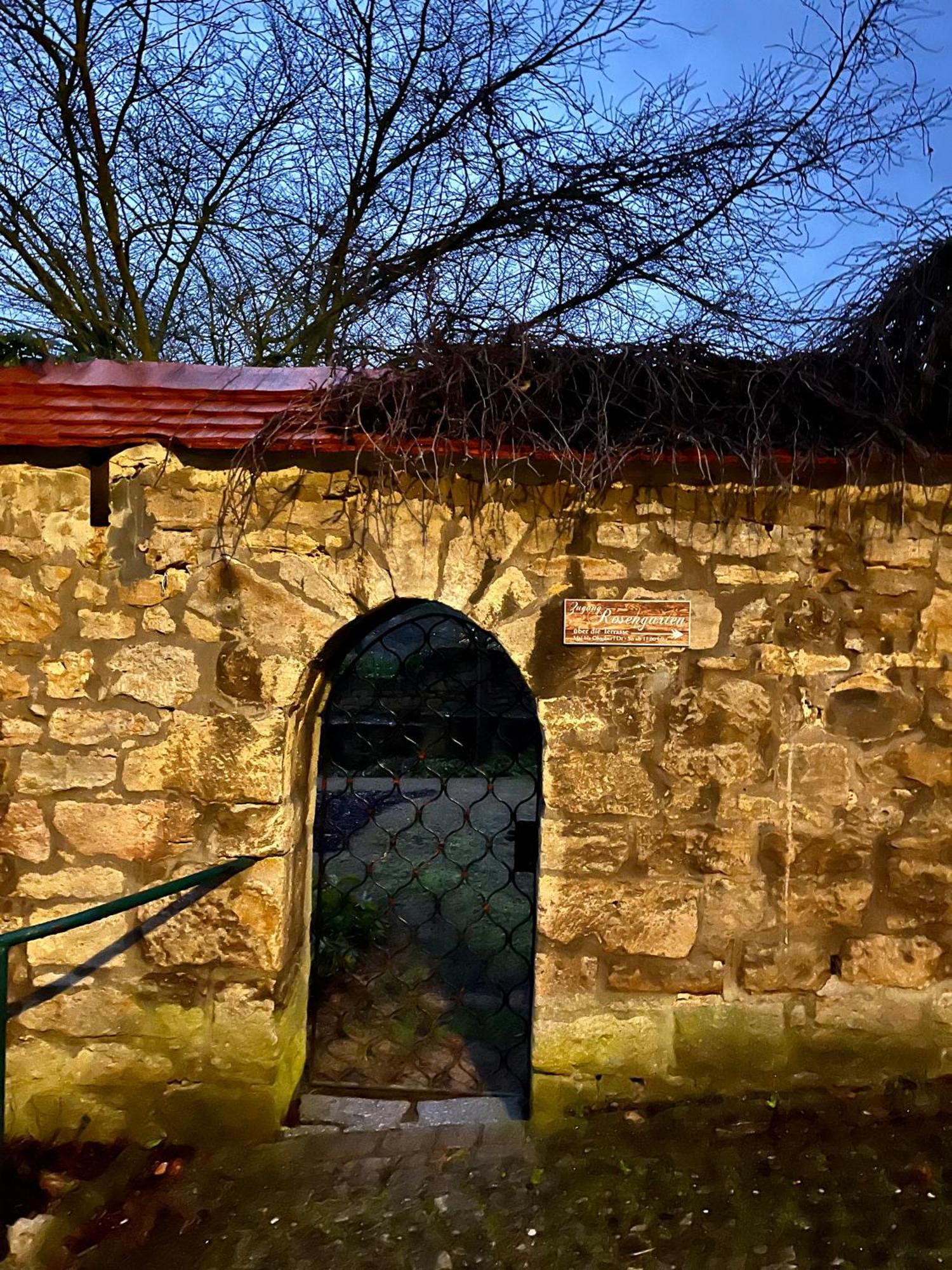 Delux Ferienwohnung Kunstgalerie Und Ilmradweg Kranichfeld Buitenkant foto